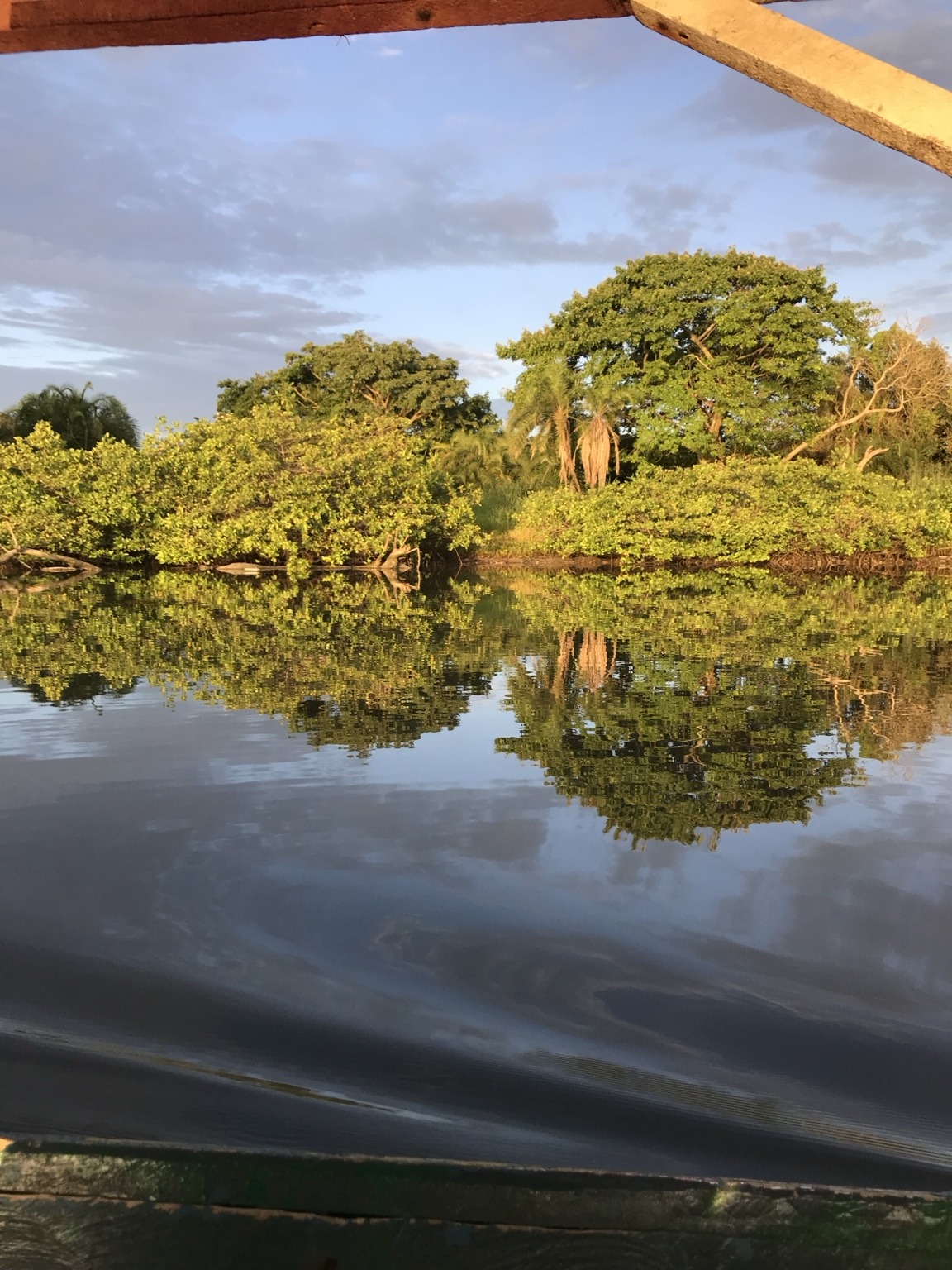 Gambian waters and shoreline